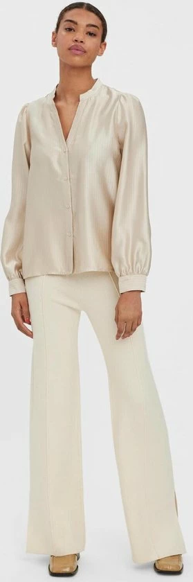 Hete verkoop π Vero Moda Blouse Vmnadia L/s π Shirt Wvn Btq 10278950 Pumice Stone Dames Maat - M 𧨠5 Hete verkoop π Vero Moda Blouse Vmnadia L/s π Shirt Wvn Btq 10278950 Pumice Stone Dames Maat - M 𧨠- Afbeelding 3