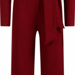 Promo 🧨 WE Fashion Dames Jumpsuit Met Structuur ❤️