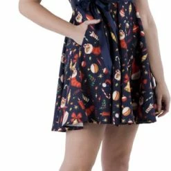 Beste deal ✨ X-Mas Fashion House Kerstjurk Blue 🔔 Christmas | Maat 44 🧨 -Dameskleding Verkoopwinkel 314x840 2