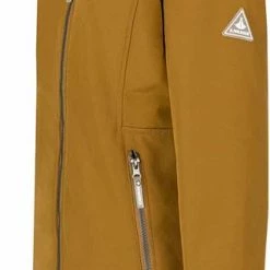 Korting 😀 BJØRNSON Signe Softshell Winterjas Parka Dames - Teddy - Maat 42 - Tapenade 🎁 -Dameskleding Verkoopwinkel 320x840