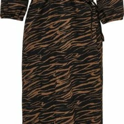 Beste deal โค๏ธ ONLY ONLOVA 3/4 MID CALF WRAP ๐ DRESS JRS Dames Jurk - Maat XL ๐
