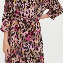 Nieuw ✨ VERO MODA VMJAWI 3/4 V-NECK CALF 👗 DRESS WVN BTQ Dames Jurk - Maat L ❤️ -Dameskleding Verkoopwinkel 337x840 3