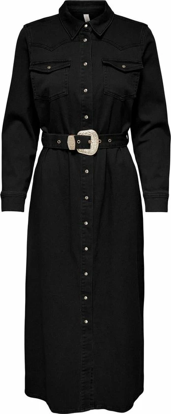 Groothandel β Only Jurk Onlarcadia L/s Fitted Long π Dress Pn 15267226 Black Dames Maat - L π 3 Groothandel β Only Jurk Onlarcadia L/s Fitted Long π Dress Pn 15267226 Black Dames Maat - L π