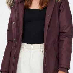 Beste Verkoop ⭐ ONLY ONLKATY PARKA 🧥 COAT CC OTW Dames Jas - Maat XL 🌟 -Dameskleding Verkoopwinkel 385x840 4