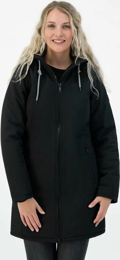 Begroting ⌛ Kjelvik Dames Winterjas - Softshell Parka Dames - Tina - Zwart - Maat 42 ⌛ 4 Begroting ⌛ Kjelvik Dames Winterjas - Softshell Parka Dames - Tina - Zwart - Maat 42 ⌛ - Afbeelding 2