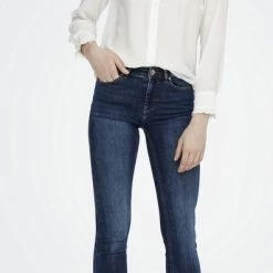 Flash-uitverkoop 🎁 Only 👖 Jeans Onlblush Mid Flared Dnm Tai021 Noos 15264050 Dark Blue Denim Dames Maat - W30 X L30 🛒 -Dameskleding Verkoopwinkel 397x840 3