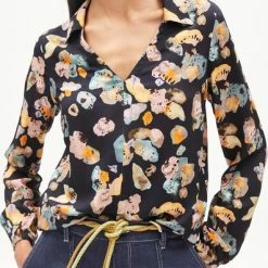 Flash-uitverkoop 🎉 ARMEDANGELS Dames Blouse - Maat M 🌟 -Dameskleding Verkoopwinkel 397x840 4