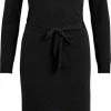 Aanbiedingen ✨ VILA VIMARLA COLLAR L/S KNIT 👗 DRESS Dames Jurk - Maat L 🤩 -Dameskleding Verkoopwinkel 398x840 4