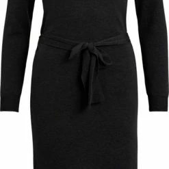 Aanbiedingen โจ VILA VIMARLA COLLAR L/S KNIT ๐ DRESS Dames Jurk - Maat L ๐คฉ
