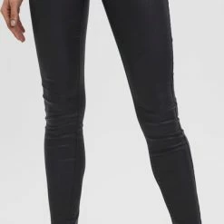 Uitgang ✨ VERO MODA VMSEVEN NW SS SMOOTH 🧥 COATED PANTS NOOS Dames Broek - Maat L 🤩 -Dameskleding Verkoopwinkel 401x840 1