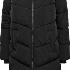 Flash-uitverkoop 🎁 PIECES PCJAMILLA LONG PUFFER JACKET NOOS QX Dames Jas - Maat 50 🎁