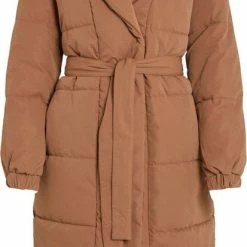 Goedkoop 👏 VILA VISULITANA L/S PADDED 🧥 COAT/SU Dames Jas - Maat 38 👏