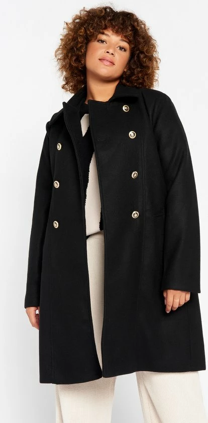 Aanbiedingen ๐ LOLALIZA Lange Jas Met Knopen - Zwart - Maat 42 โค๏ธ 7 Aanbiedingen ๐ LOLALIZA Lange Jas Met Knopen - Zwart - Maat 42 โค๏ธ - Afbeelding 5