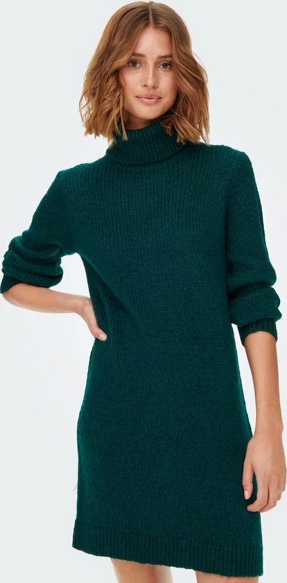 Promo 👍 JDY JDYDINEA L/S SOLID ROLLNECK DRE KNT Dames Jurk - Maat L 🎁 6 Promo 👍 JDY JDYDINEA L/S SOLID ROLLNECK DRE KNT Dames Jurk - Maat L 🎁 - Afbeelding 4