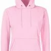 Coupon 🎁 Fruit Of The Loom Vrouwen Dames Fit Sweatshirt Met Capuchon / Hoodie (Licht Roze) 🥰 -Dameskleding Verkoopwinkel 432x840 2