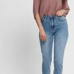 Coupon 🛒 ONLY EMILY LIFE High Waist Straight Fit Dames 👖 Jeans - Maat W25 X L30 🔥 -Dameskleding Verkoopwinkel 443x840 8