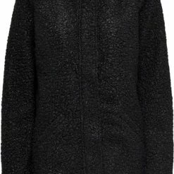 Beste Verkoop โค๏ธ JDY JDYSONYA LONG BOUCLE HOOD JACKET OTW HAB Dames Jas - Maat M ๐