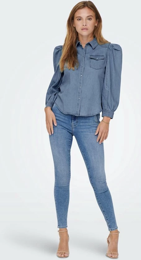 Beste deal ๐ ONLY ONLMALLORY LIFE LS DNM ๐ SHIRT QYT Dames Overhemd - Maat XL โ 5 Beste deal ๐ ONLY ONLMALLORY LIFE LS DNM ๐ SHIRT QYT Dames Overhemd - Maat XL โ - Afbeelding 3