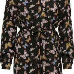 Coupon ⌛ ONLY ONLNOVA LUX L/S 👚 SHIRT 👗 DRESS AOP PTM Dames Jurk - Maat M ❤️