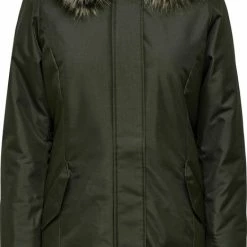 Uitgang ✨ ONLY ONLKATY PARKA 🧥 COAT CC OTW Dames Jas - Maat L 🧨