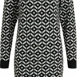 Beste Verkoop 😉 OBJECT OBJTHESS L/S JACQUARD KNIT 👗 DRESS Dames Jurk - Maat L 🔔 -Dameskleding Verkoopwinkel 478x840 6