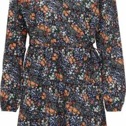 Begroting ๐ฅฐ ONLY ONLOVA L/S WRAP ๐ DRESS JRS Dames Jurk - Maat S ๐งจ