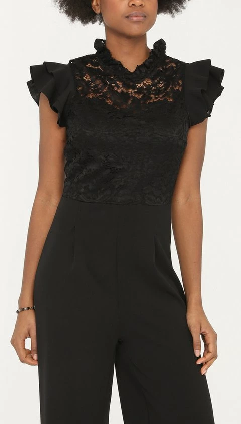 Promo π₯° Merkloos Jumpsuit Voor De Feestdagen - Zwart π― 3 Promo π₯° Merkloos Jumpsuit Voor De Feestdagen - Zwart π―