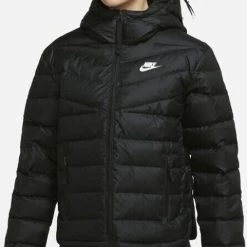 Coupon 🎁 Nike Sportswear Therma-FIT Repel - Dames - Jas - Winterjas - Maat M - Zwart/Zwart/Wit 🔔 -Dameskleding Verkoopwinkel 481x840 12