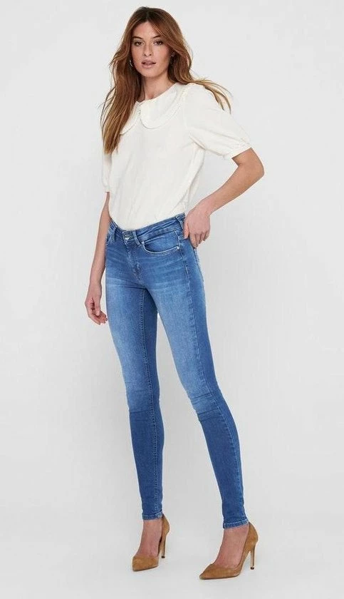 Promo ๐คฉ Only ONLBLUSH LIFE MID SKINNY REA12187 NOOS Medium Blue Denim Dames ๐ Jeans - Maat M X L30 ๐งจ 12 Promo ๐คฉ Only ONLBLUSH LIFE MID SKINNY REA12187 NOOS Medium Blue Denim Dames ๐ Jeans - Maat M X L30 ๐งจ - Afbeelding 10