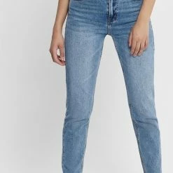 Coupon 🛒 ONLY EMILY LIFE High Waist Straight Fit Dames 👖 Jeans - Maat W25 X L30 🔥 -Dameskleding Verkoopwinkel 484x840 3
