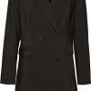 Beste Pirce 👍 Vero Moda VMZELDA LS SHORT BLAZER 👗 DRESS Dames Blazer Jurk Zwart - Maat XL ✔️ -Dameskleding Verkoopwinkel 490x840 1