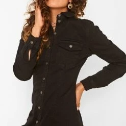 Nieuw ⌛ Noisy May NMJOY L/S 👗 DRESS SU033BL Dames Jurk - Maat M 🛒 -Dameskleding Verkoopwinkel 491x840 3