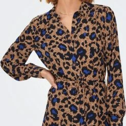 Beste Verkoop 🎁 JDY JDYMOCCA LIFE L/S MIDI 👗 DRESS WVN Dames Jurk - Maat S 🤩 -Dameskleding Verkoopwinkel 497x840 3