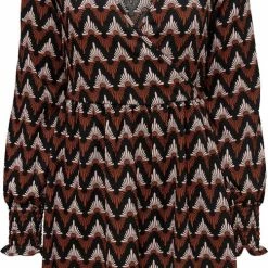 Top 10 💯 JDY JDYLOTUS L/S WRAP 👗 DRESS JRS Dames Jurk - Maat L ⌛ -Dameskleding Verkoopwinkel 501x840 1