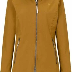 Korting 😀 BJØRNSON Signe Softshell Winterjas Parka Dames - Teddy - Maat 42 - Tapenade 🎁