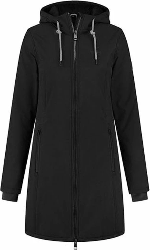 Begroting ⌛ Kjelvik Dames Winterjas - Softshell Parka Dames - Tina - Zwart - Maat 42 ⌛ 8 Begroting ⌛ Kjelvik Dames Winterjas - Softshell Parka Dames - Tina - Zwart - Maat 42 ⌛ - Afbeelding 6