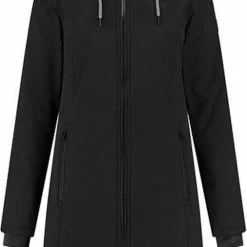 Begroting ⌛ Kjelvik Dames Winterjas - Softshell Parka Dames - Tina - Zwart - Maat 42 ⌛ 10 Begroting ⌛ Kjelvik Dames Winterjas - Softshell Parka Dames - Tina - Zwart - Maat 42 ⌛ -Dameskleding Verkoopwinkel 506x840