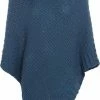 Begroting π Knit Factory Nicky Gebreide Dames Poncho - Petrol - One Size - Met Opstaande Kraag π 2 Begroting π Knit Factory Nicky Gebreide Dames Poncho - Petrol - One Size - Met Opstaande Kraag π -Dameskleding Verkoopwinkel 516x840 2