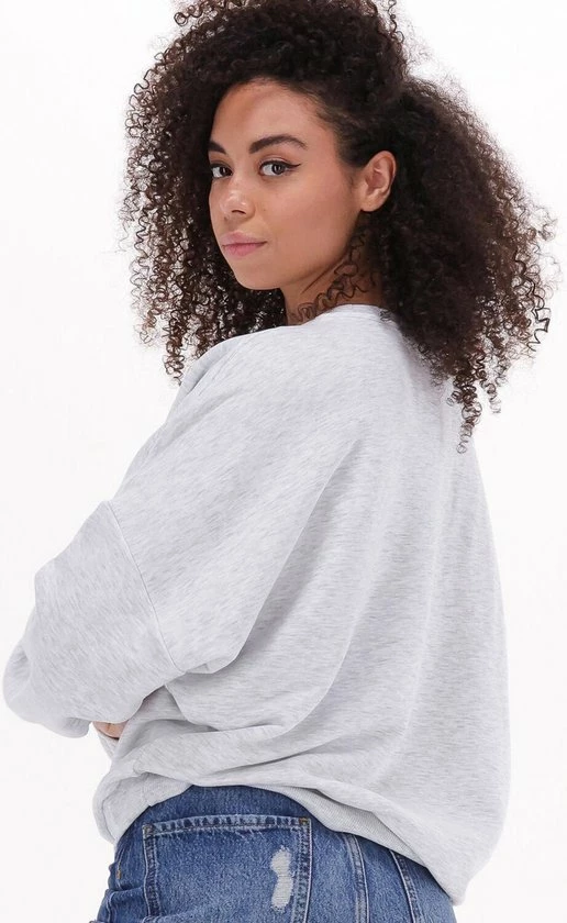 Aanbiedingen 🎉 Colourful Rebel Rebel Patch Trui Grijs Dames - Loose Fit - Katoen - M ⭐ 9 Aanbiedingen 🎉 Colourful Rebel Rebel Patch Trui Grijs Dames - Loose Fit - Katoen - M ⭐ - Afbeelding 7