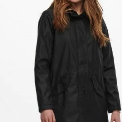 Beste deal 👏 ONLY ONLSALLY RAINCOAT CC OTW Dames Jas - Maat M 😉 -Dameskleding Verkoopwinkel 519x840 1