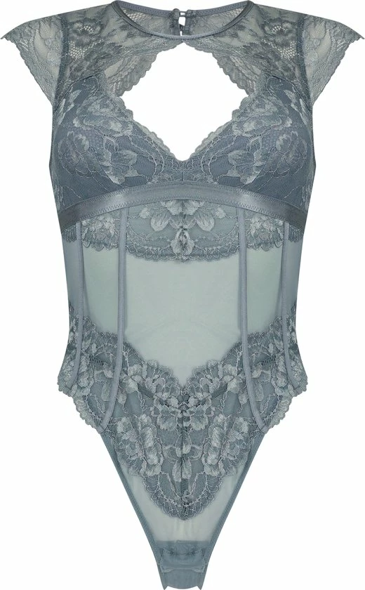 Aanbiedingen 🛒 Hunkemöller Dames Lingerie Body Ariana - Grijs - Maat L 🔔 3 Aanbiedingen 🛒 Hunkemöller Dames Lingerie Body Ariana - Grijs - Maat L 🔔