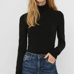 Gloednieuw 😀 VERO MODA VMGLORY LS ROLLNECK BLOUSE GA NOOS Dames Trui - Maat XL 🎉 -Dameskleding Verkoopwinkel 520x840 5