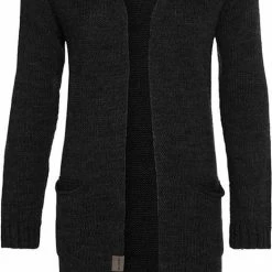 Kopen 😍 Knit Factory Ruby Gebreid Dames Vest - Zwart - 40/42 - Met Steekzakken 🤩