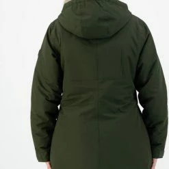 Coupon 🥰 Kjelvik Dames Winterjas - Winterparka Dames - Functionele Winterjas - Didi - Groen - Maat 50 ⌛ -Dameskleding Verkoopwinkel 524x840 3