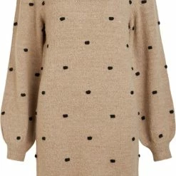 Groothandel ❤️ OBJECT OBJEVE NONSIA L/S 👗 DRESS AOP NOOS Dames Jurk - Maat S 🌟