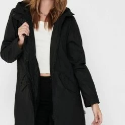 Beste deal 👏 ONLY ONLSALLY RAINCOAT CC OTW Dames Jas - Maat M 😉 -Dameskleding Verkoopwinkel 529x840 3