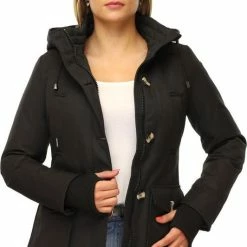 Hete verkoop โ Versano Marry Parka Dames Winterjas S - Zwart ๐ 15 Hete verkoop โ Versano Marry Parka Dames Winterjas S - Zwart ๐ -Dameskleding Verkoopwinkel 532x840 10