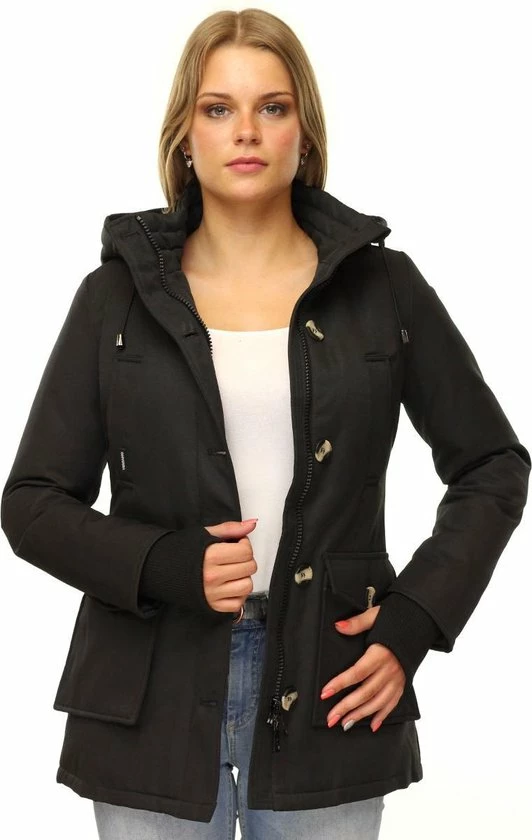 Hete verkoop โ Versano Marry Parka Dames Winterjas S - Zwart ๐ 4 Hete verkoop โ Versano Marry Parka Dames Winterjas S - Zwart ๐ - Afbeelding 2