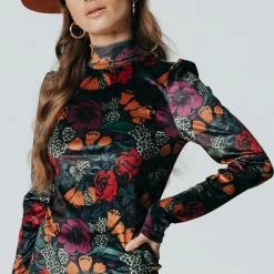 Groothandel ✨ Colourful Rebel Neyo Velvet T-shirt Multicolor Dames - Polyester - S 👍 -Dameskleding Verkoopwinkel 532x840 14