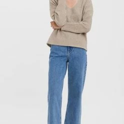 Aanbiedingen 👍 VERO MODA VMDOFFY LS V-NECK BLOUSE GA NOOS Dames Trui - Maat L 🔥 -Dameskleding Verkoopwinkel 532x840 2